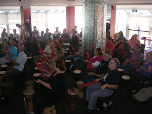 DECC Interactive Drum Circle Peppers Blue Mountains